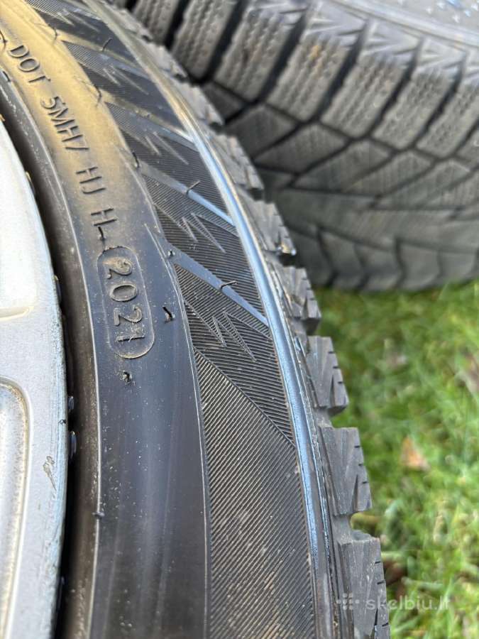 R19 245 45 Hankook žieminės padangos su diskais - nuotraukos Nr. 8