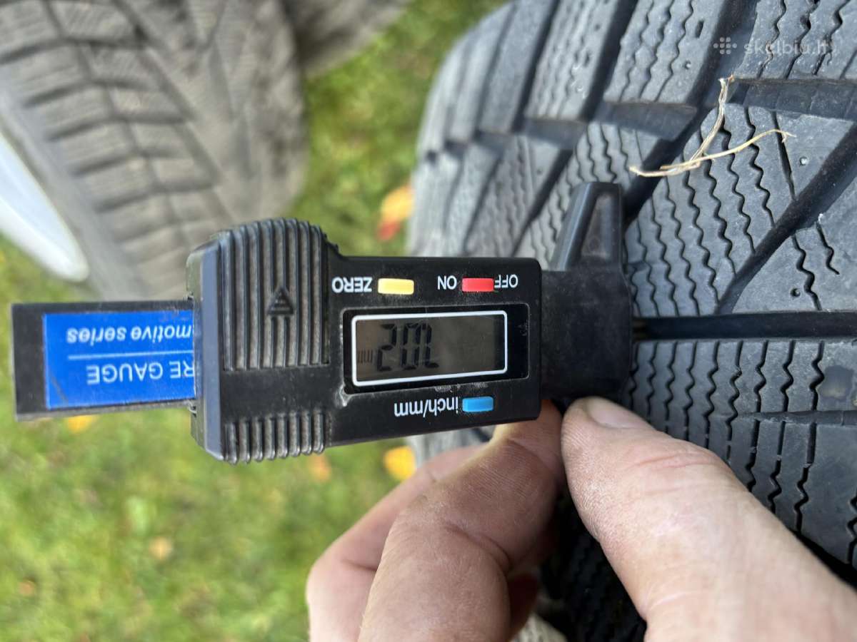 R19 245 45 Hankook žieminės padangos su diskais - nuotraukos Nr. 12
