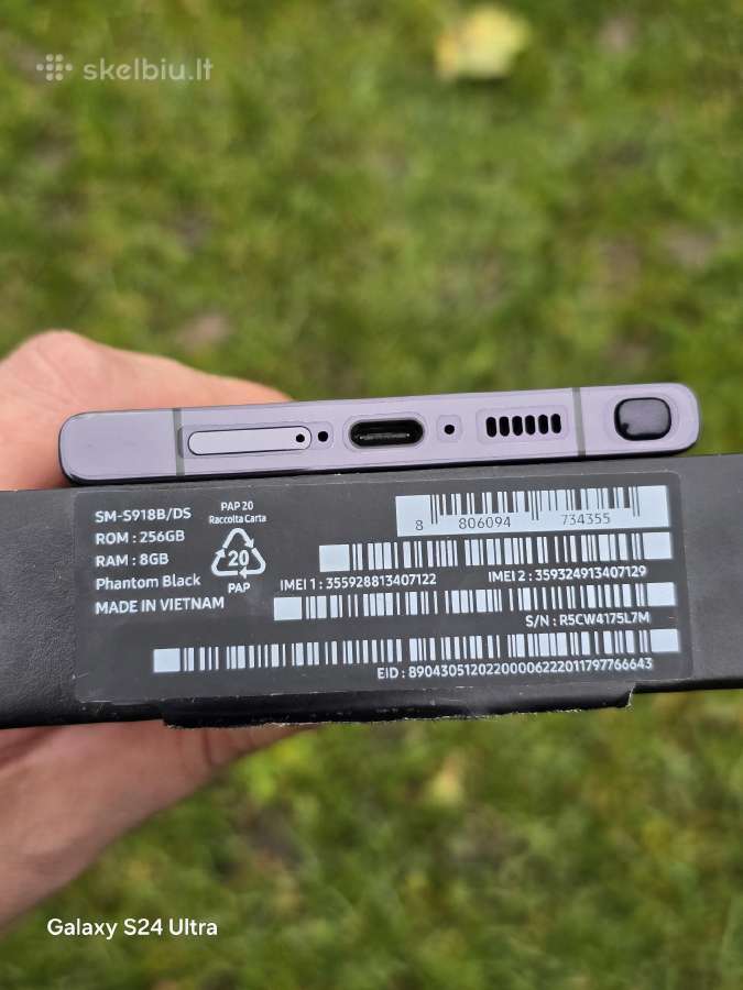 Galaxy S23 Ultra 256gb Black - nuotraukos Nr. 3