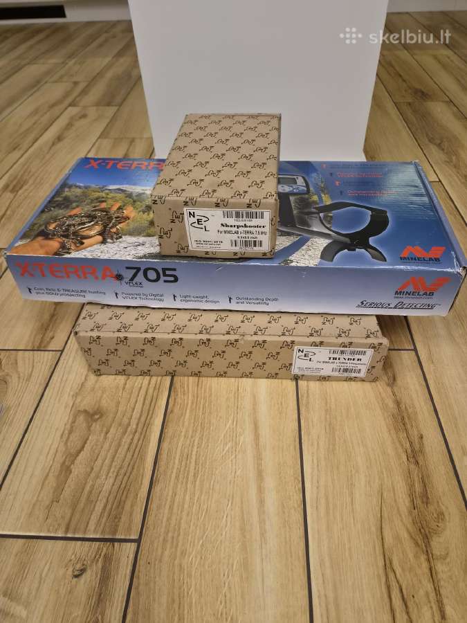 Metalo ieškiklis "Minelab X-terra 705" + 2 ritės - nuotraukos Nr. 7