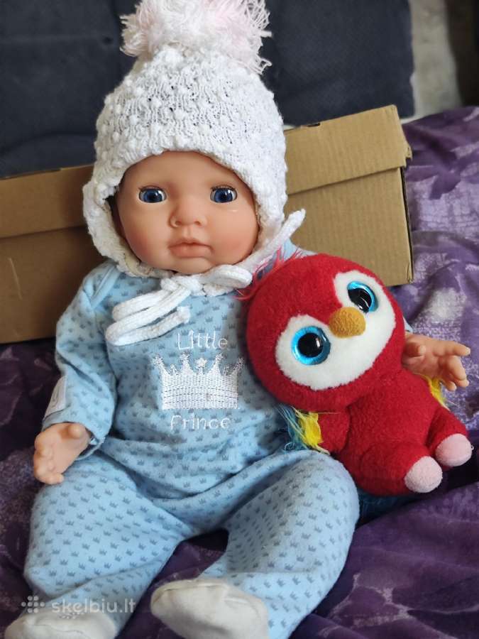 Labai tikroviška reborn lėlė kaip kūdikis - nuotraukos Nr. 4