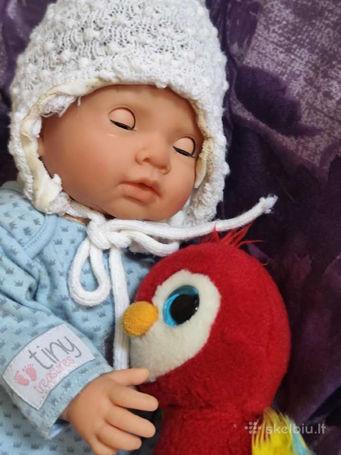 Labai tikroviška reborn lėlė kaip kūdikis - nuotraukos Nr. 3