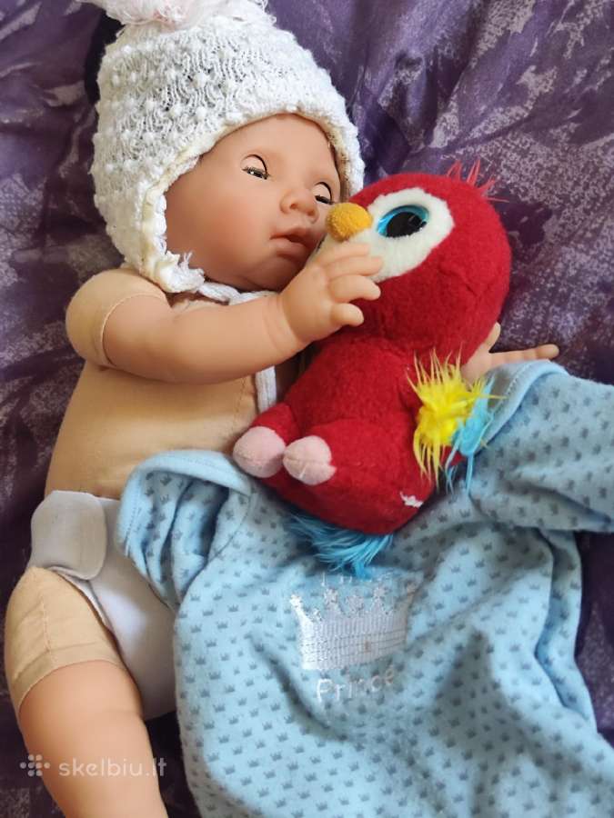 Labai tikroviška reborn lėlė kaip kūdikis - nuotraukos Nr. 8