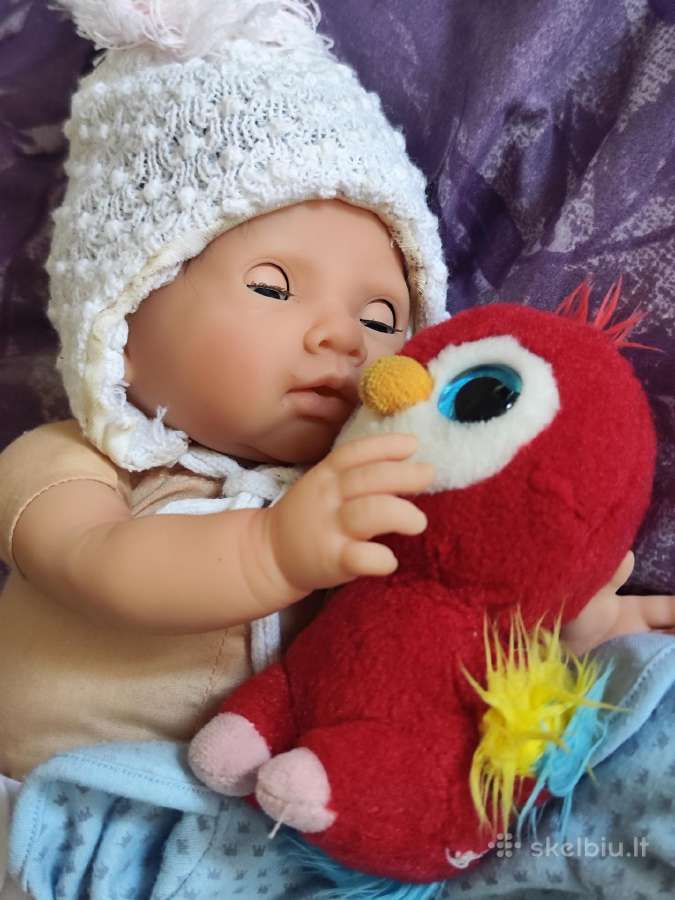 Labai tikroviška reborn lėlė kaip kūdikis - nuotraukos Nr. 9