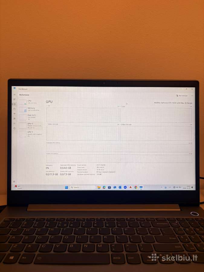 Lenovo Thinkbook 15p Imh, i5-10300h, 16 GB RAM - nuotraukos Nr. 3