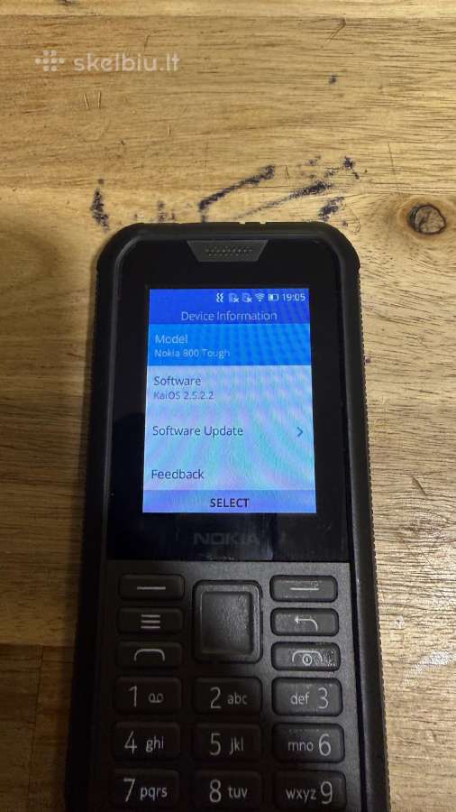 Nokia 800 tough telefonas - nuotraukos Nr. 3