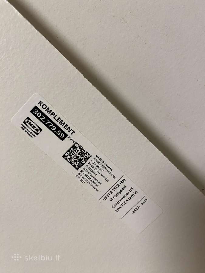 Ikea Pax Komplement lentynos 2vnt - nuotraukos Nr. 4