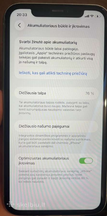 Parduodamas naudotas iPhone 11 128gb. - nuotraukos Nr. 2