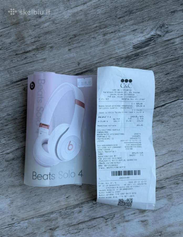 Beats Solo4 ausinės - nuotraukos Nr. 6