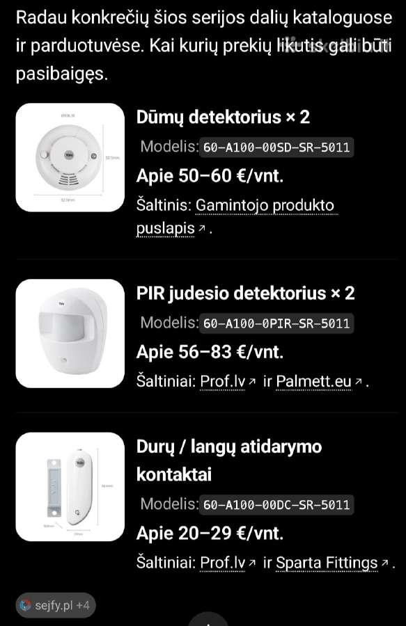 „Yale Smart Living“ išmanioji signalizacija - nuotraukos Nr. 9