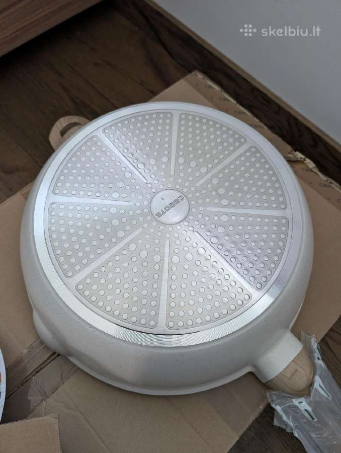 Nauja Carote 32 cm Wok su stikliniu dangčiu - nuotraukos Nr. 6