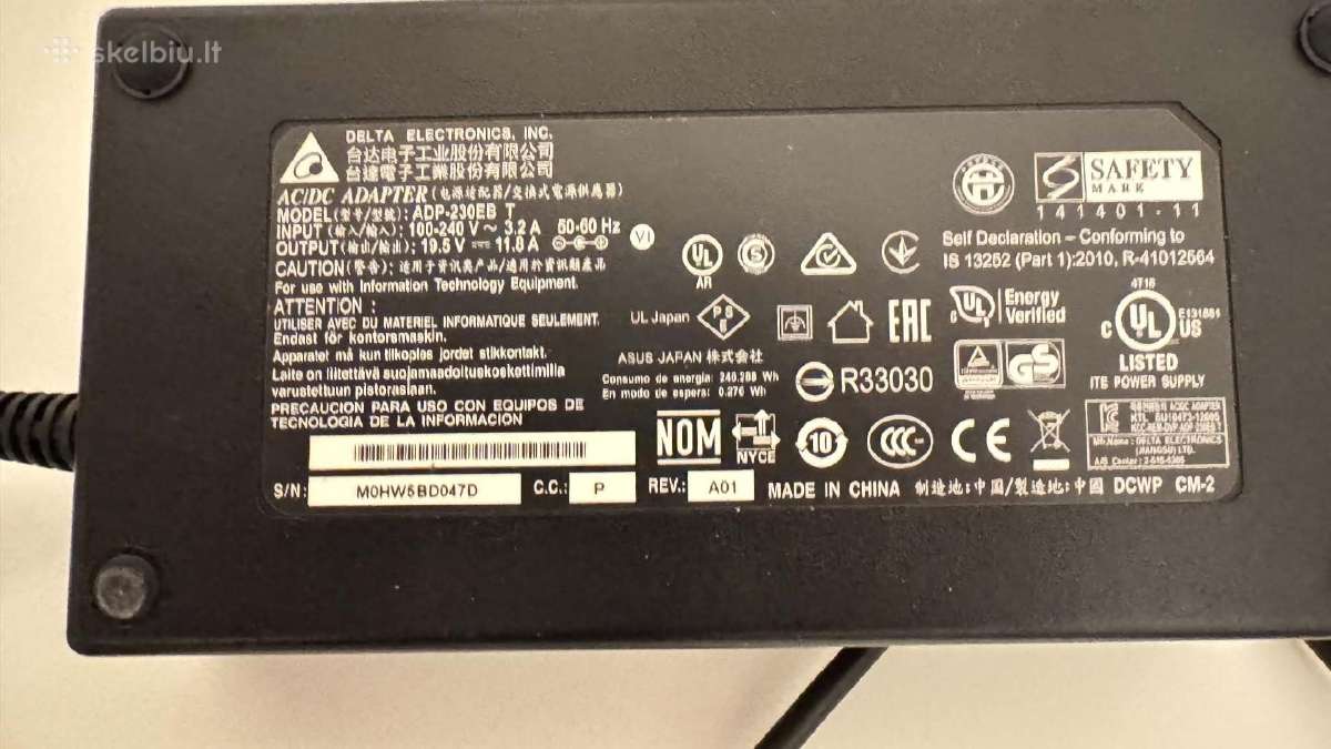 Asus Rog G752vy dalys komplektu (Ekranas 17.3, kro - nuotraukos Nr. 7