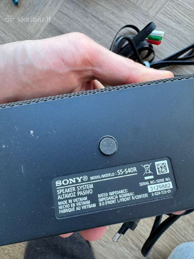 Sony Hts-40r Soundbaras - nuotraukos Nr. 3