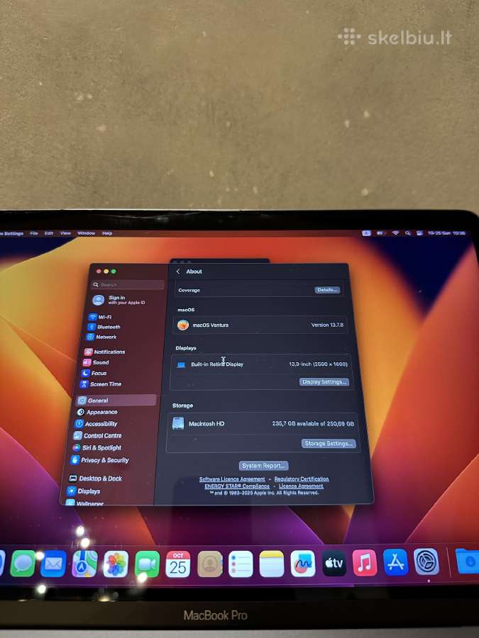 MacBook Pro 13 inch 2017 touch bar - nuotraukos Nr. 12