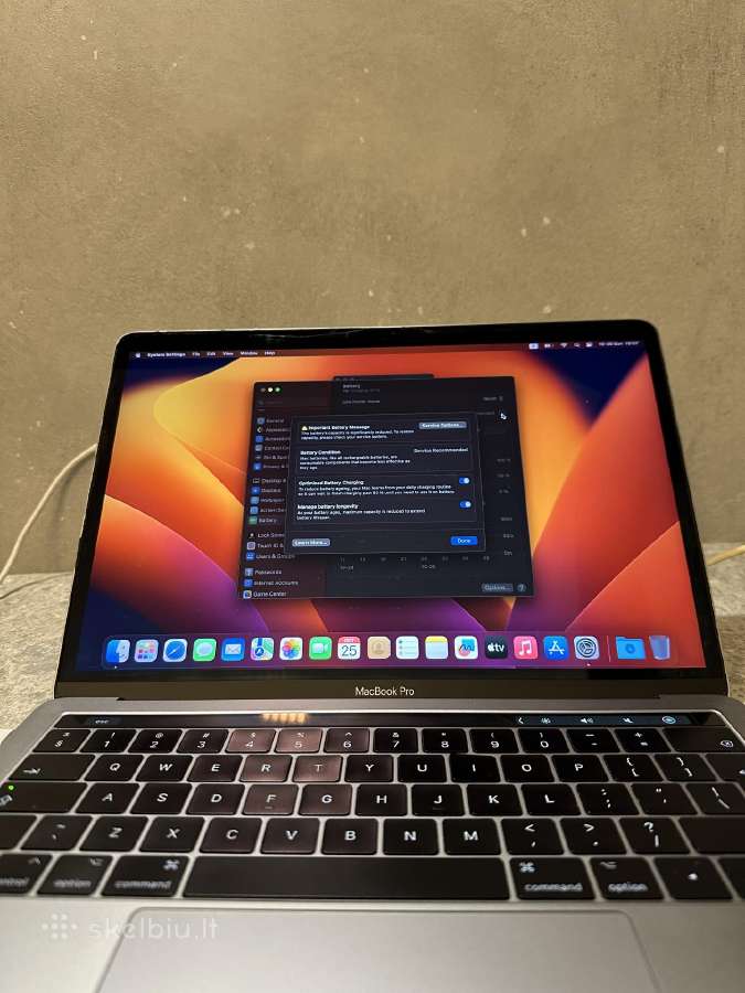 MacBook Pro 13 inch 2017 touch bar - nuotraukos Nr. 13