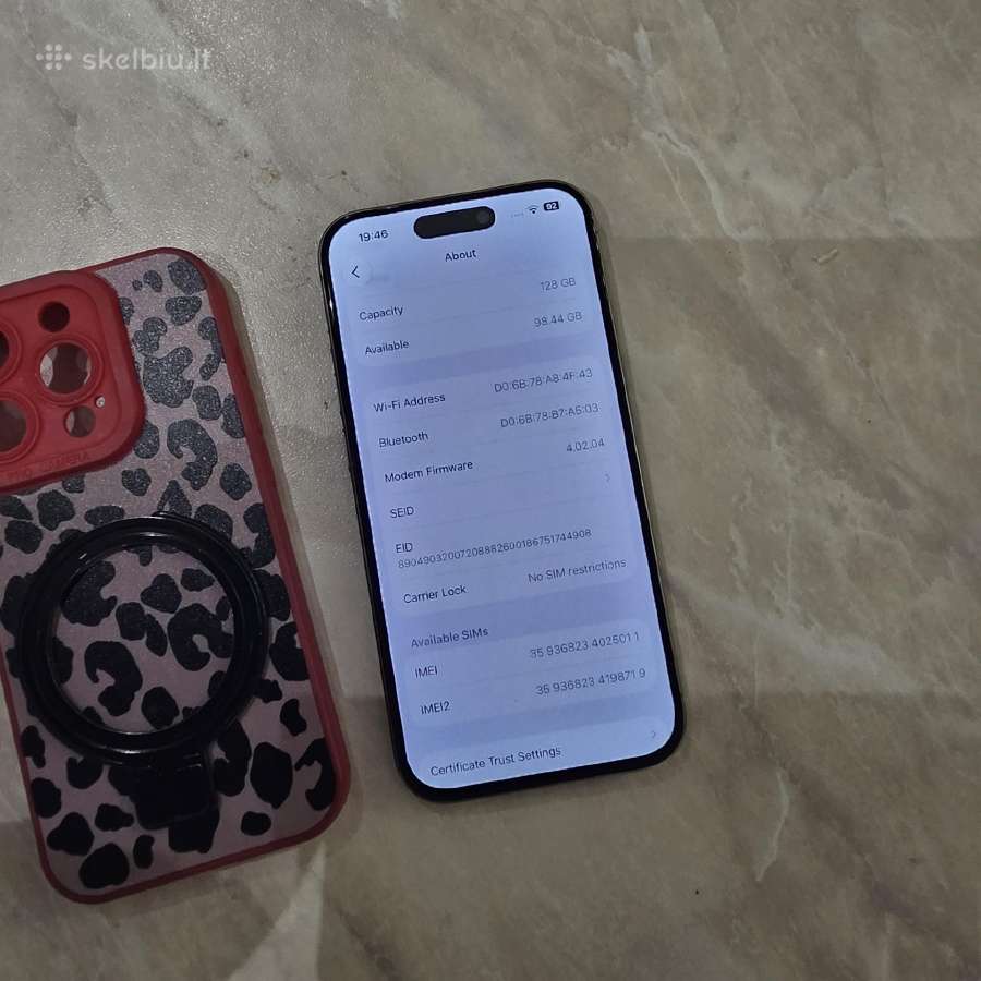 Parduodu Apple 15 Pro - nuotraukos Nr. 6
