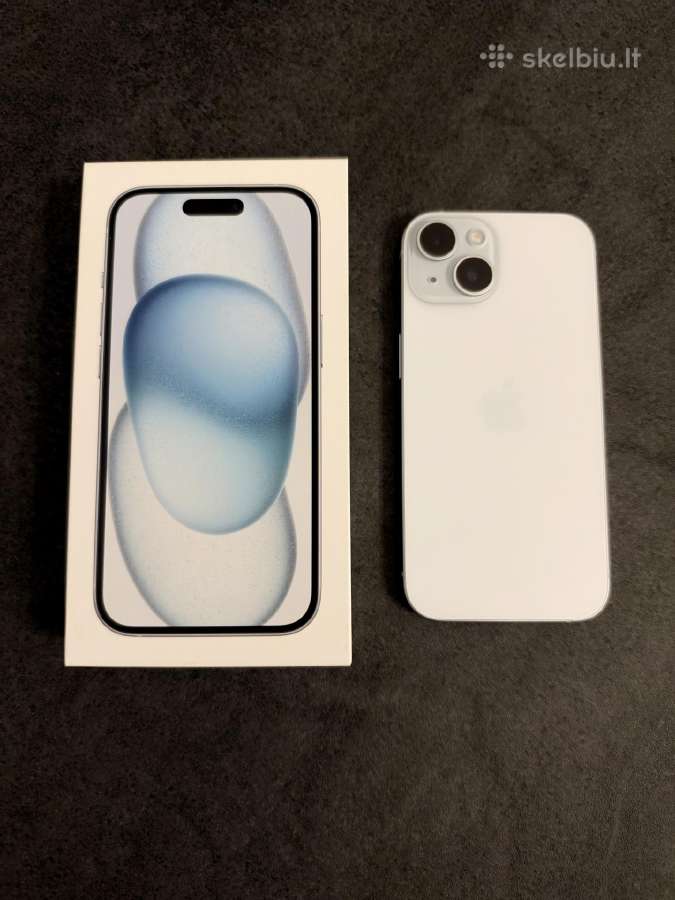 iPhone 15 idealios būklės - nuotraukos Nr. 2