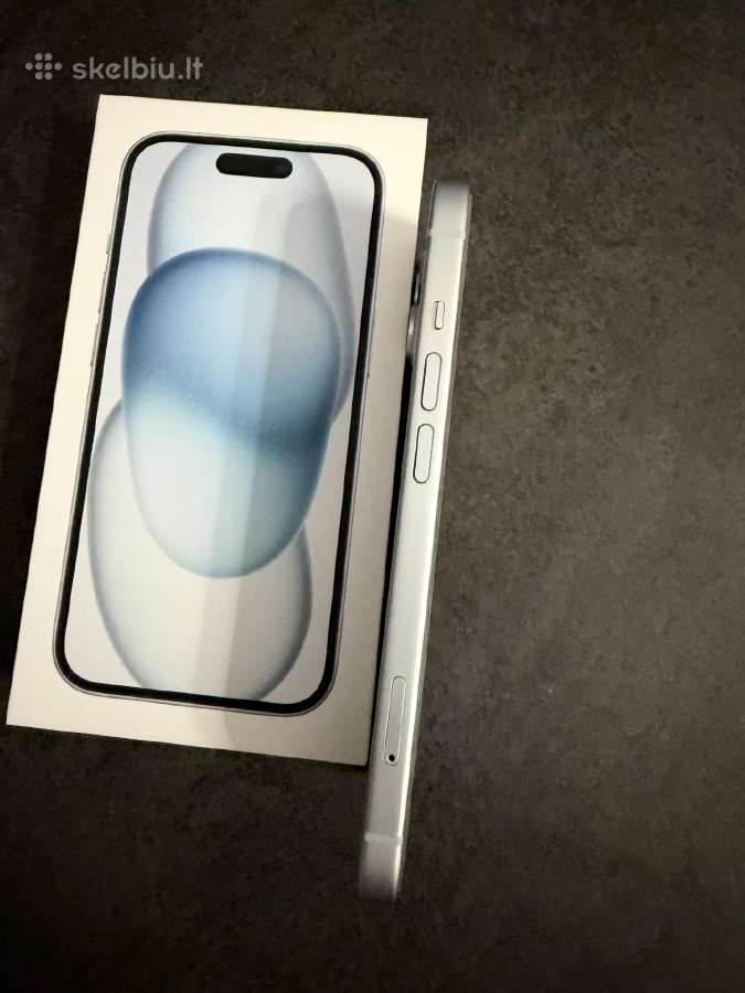iPhone 15 idealios būklės - nuotraukos Nr. 3
