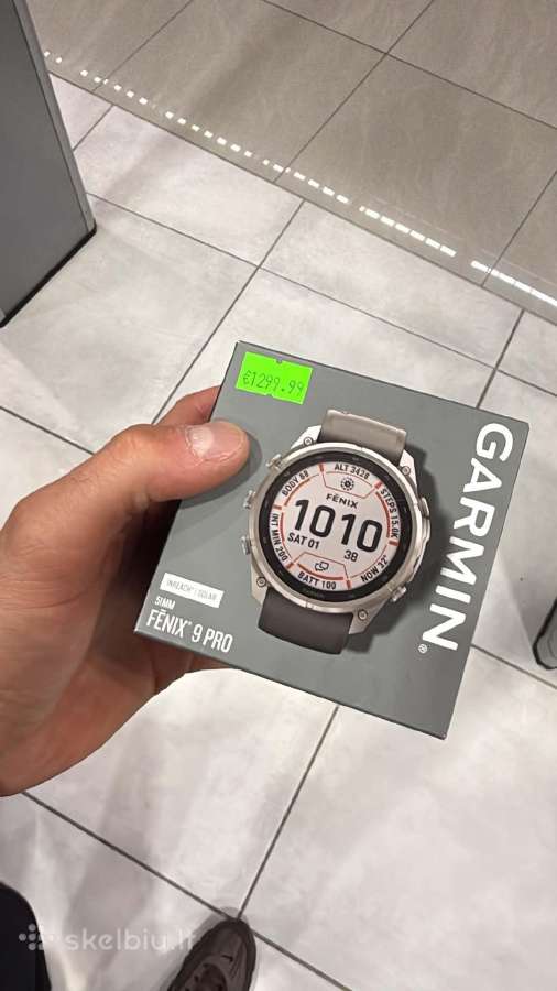 Fenix 9 Pro solar inreach 51mm - nuotraukos Nr. 4