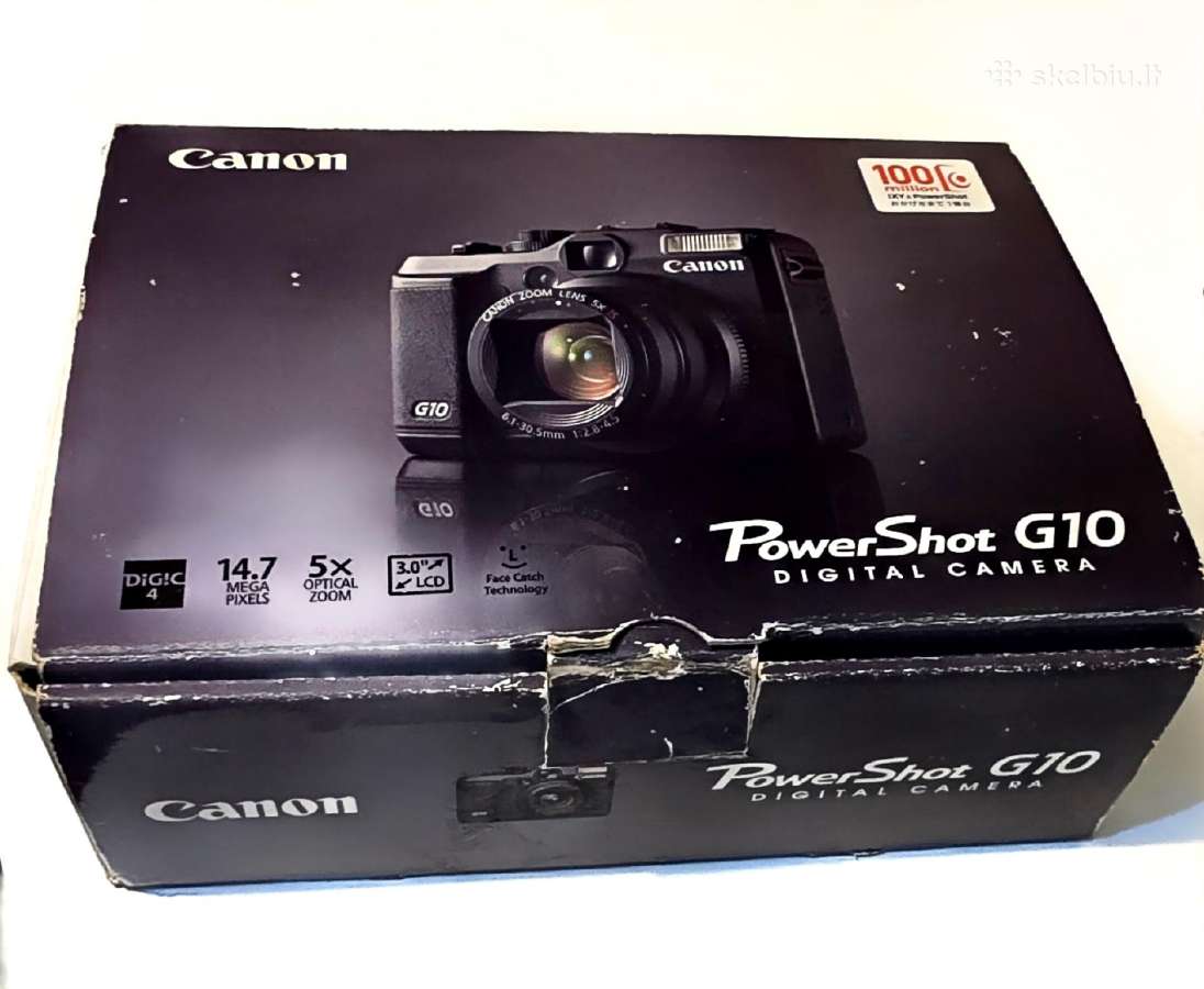 Canon Powershot G10“ - nuotraukos Nr. 6