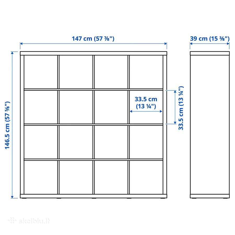 Ikea Kallax didelė lentyna - nuotraukos Nr. 2