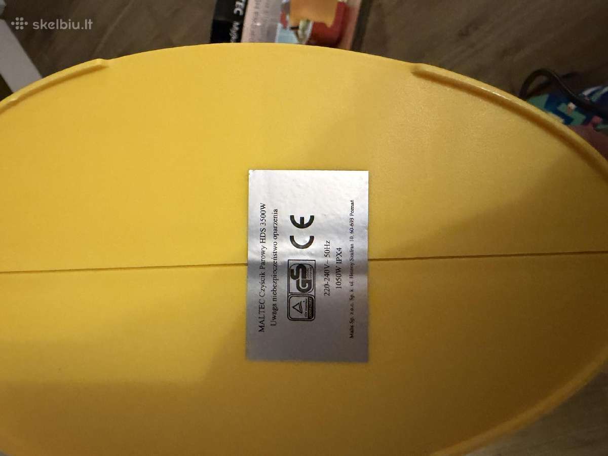 Parduodamas garų valytuvas „Maltec Hds 3500w“ - nuotraukos Nr. 2