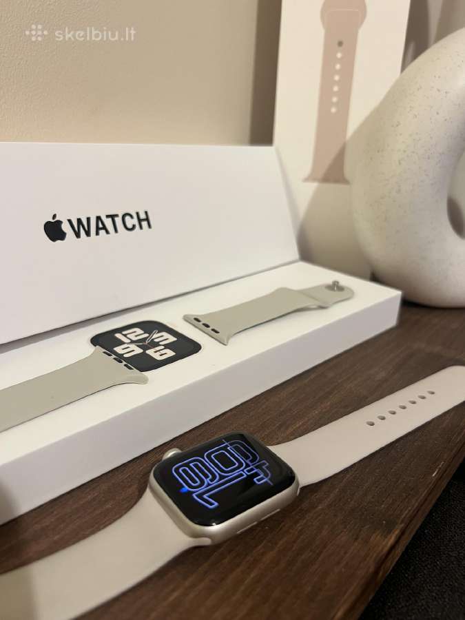 Apple Watch Se (2 kartos) 40 mm GPS, Starlight - nuotraukos Nr. 2