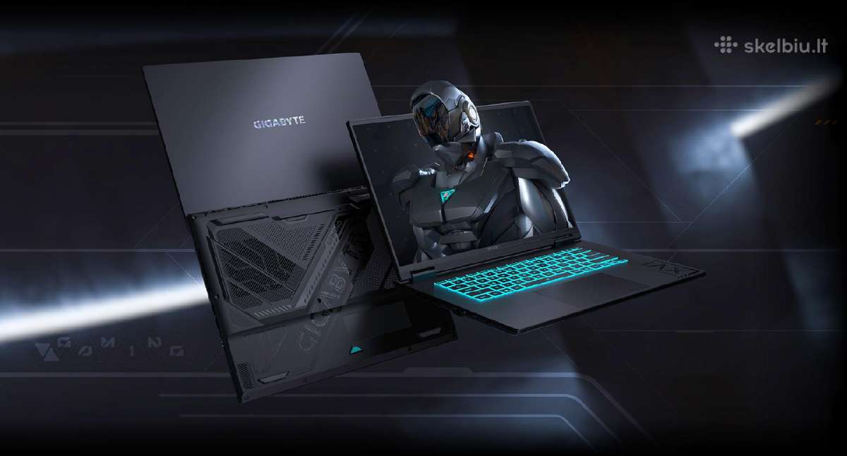 Naujas Gigabyte Gaming A16 Pro Rtx 5070 Ti - nuotraukos Nr. 2