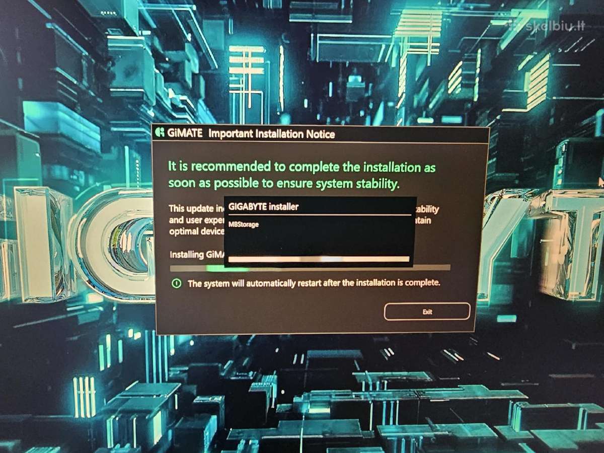 Naujas Gigabyte Gaming A16 Pro Rtx 5070 Ti - nuotraukos Nr. 8