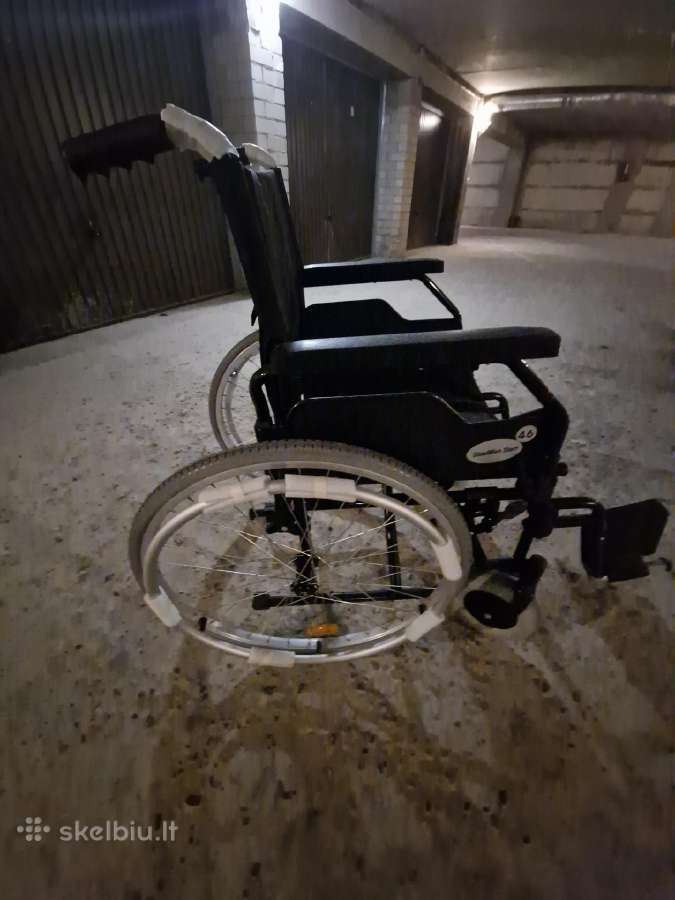 Neįgaliojo Vežimėlis Steelman Start, Dydis 46 Cm - nuotraukos Nr. 3