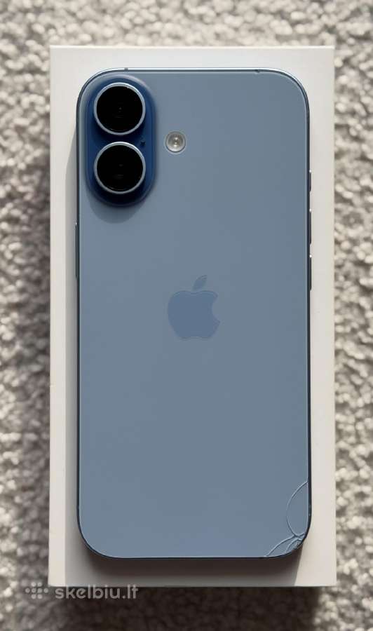 Parduodu naudotą iPhone 17 256gb Mist Blue. - nuotraukos Nr. 3