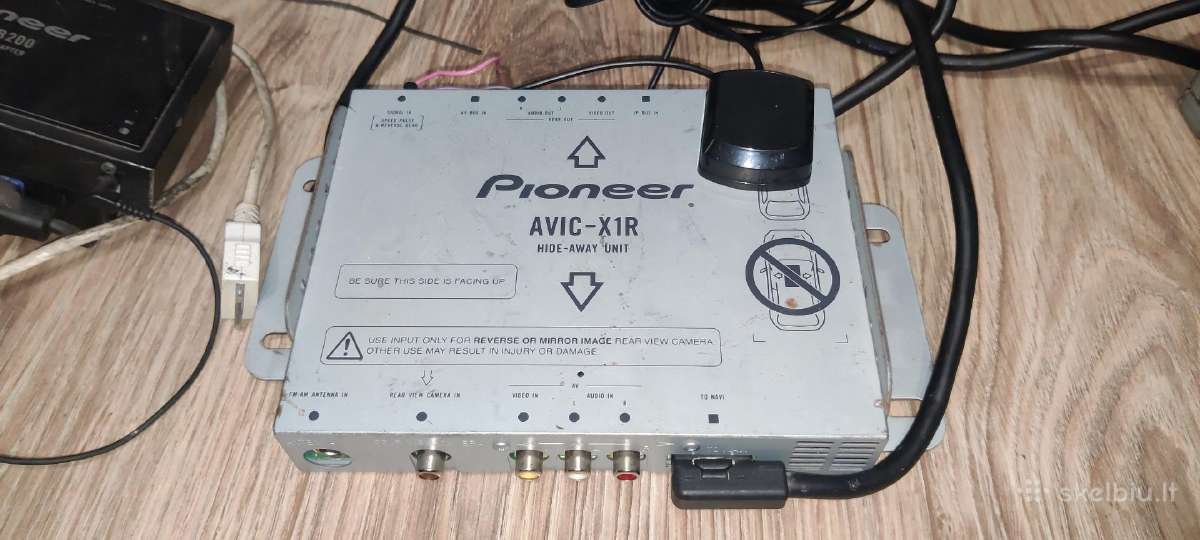 Magnetolos magai pioneer avic x1r - nuotraukos Nr. 7