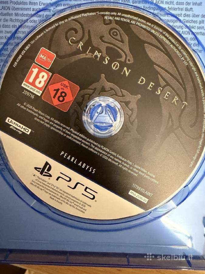 Crimson desert ps5 disc - nuotraukos Nr. 2