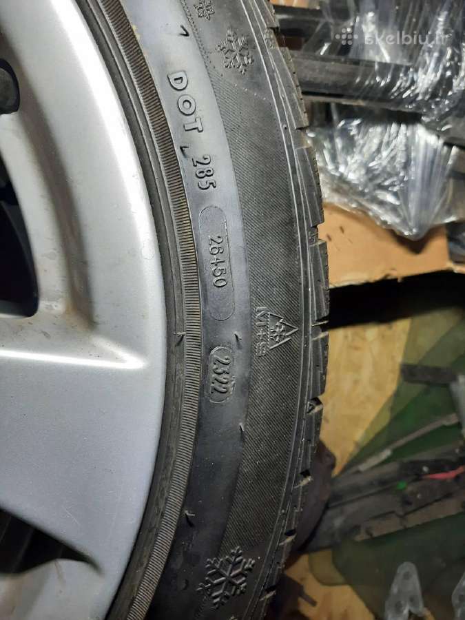 4 vnt. Geru zieminiu padangu 225/45r17 - nuotraukos Nr. 3