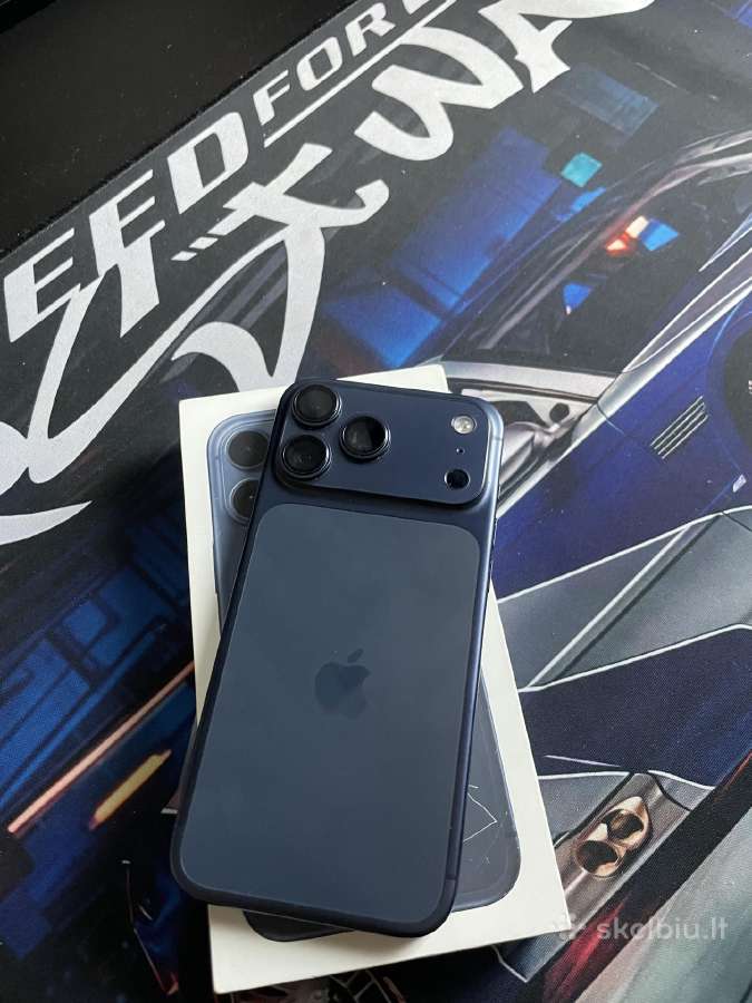 Apple iPhone 17 Pro Max 256 GB Deep Blue - nuotraukos Nr. 6