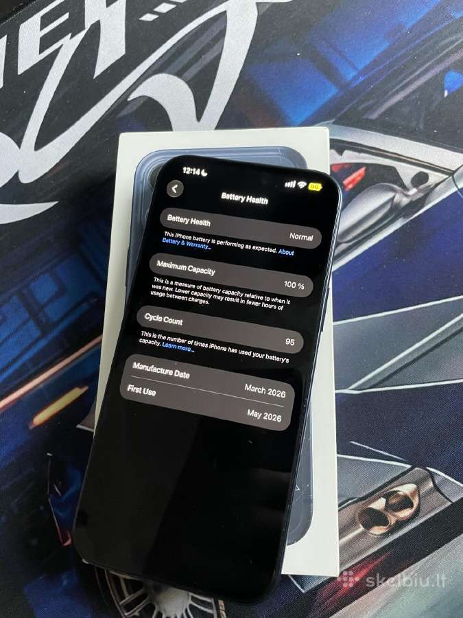 Apple iPhone 17 Pro Max 256 GB Deep Blue - nuotraukos Nr. 8