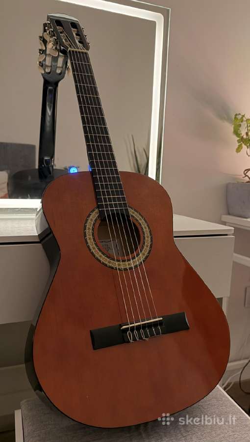 Klasikinė 3/4 kokybiška gitara su dėklu! - nuotraukos Nr. 5