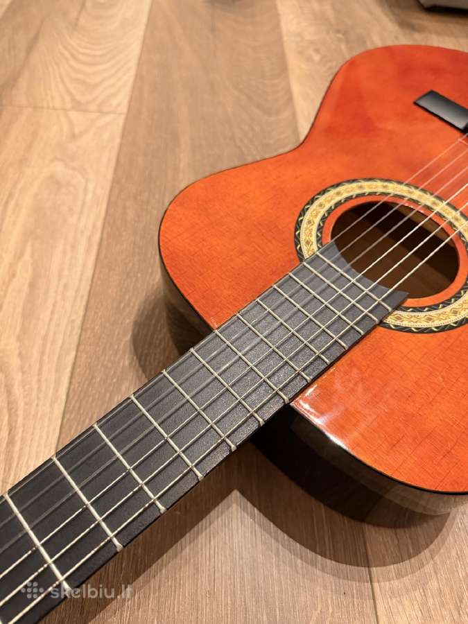 Klasikinė 3/4 kokybiška gitara su dėklu! - nuotraukos Nr. 6