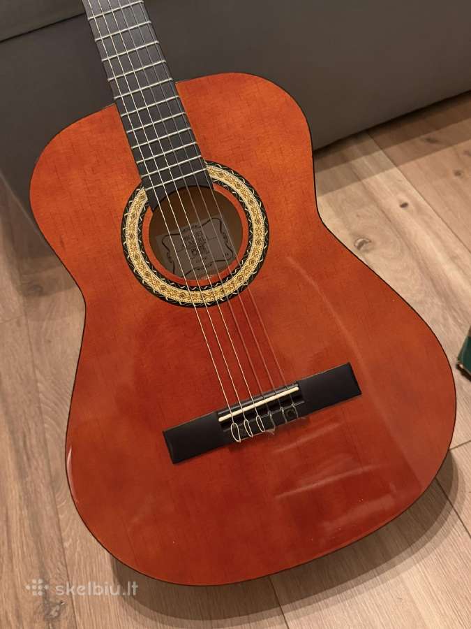 Klasikinė 3/4 kokybiška gitara su dėklu! - nuotraukos Nr. 7