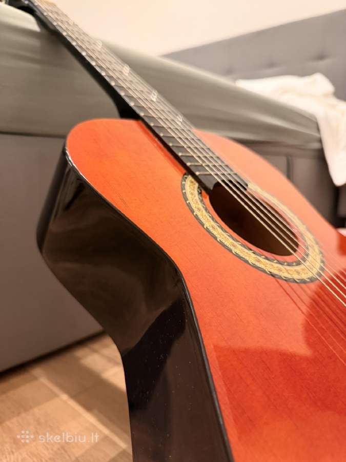 Klasikinė 3/4 kokybiška gitara su dėklu! - nuotraukos Nr. 8