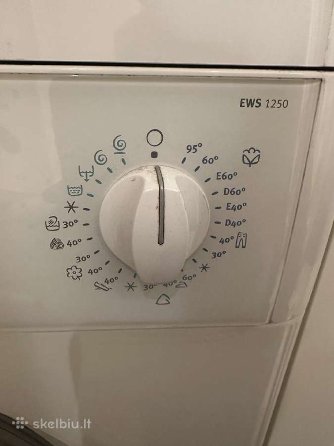 Skalbimo mašina Electrolux Ews 1250 (49cm) - nuotraukos Nr. 4