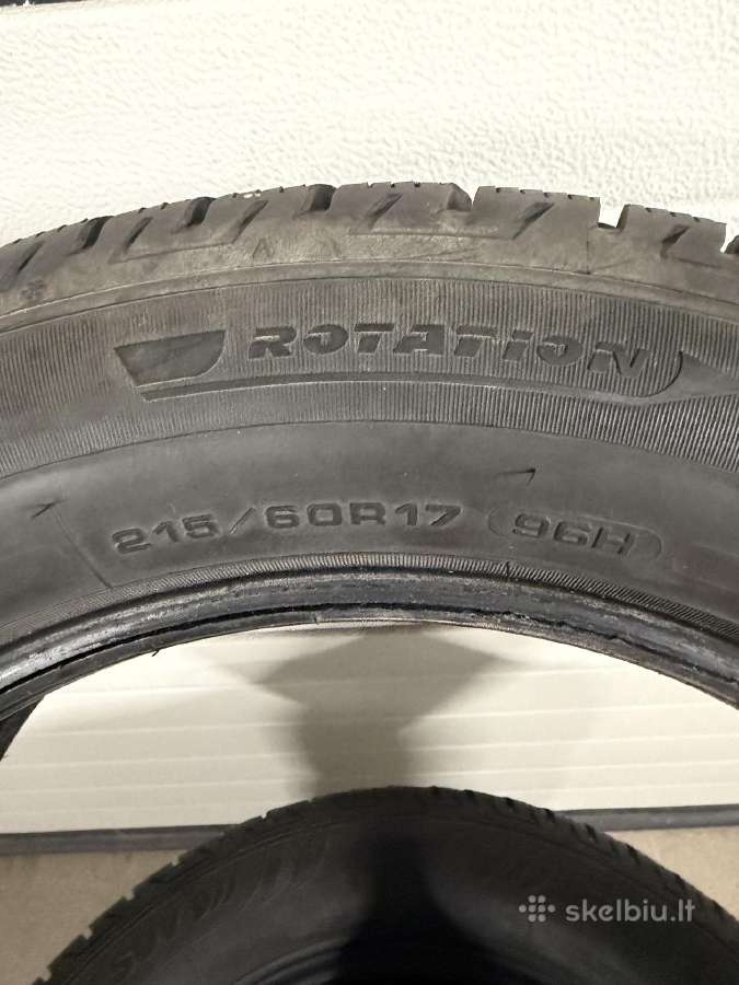Žieminės padangos 215/60 R17 - nuotraukos Nr. 3