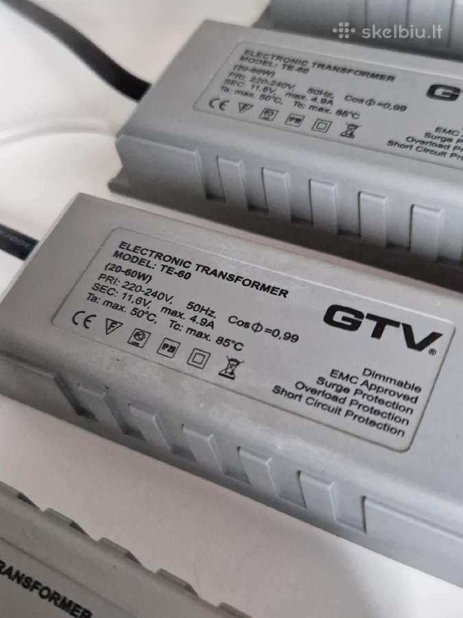 Įtampos keitikliai transformatoriai 220v 12v - nuotraukos Nr. 3