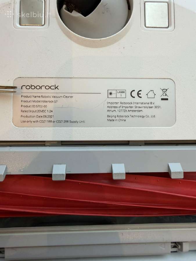 Siurblys robotas Roborock S7 - nuotraukos Nr. 3