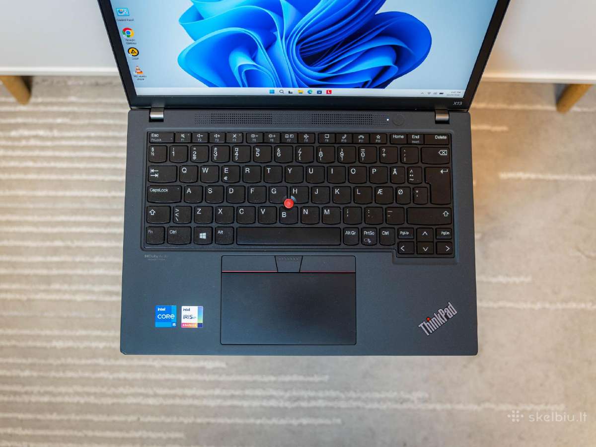 Lenovo Thinkpad X13 / i5 / 8gb RAM / 256gb / Wuxga - nuotraukos Nr. 6