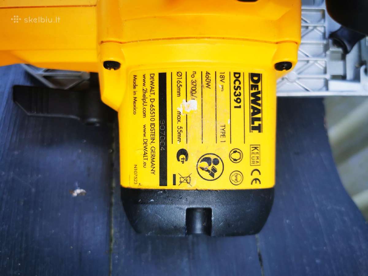 Dewalt Dcs391 - nuotraukos Nr. 7