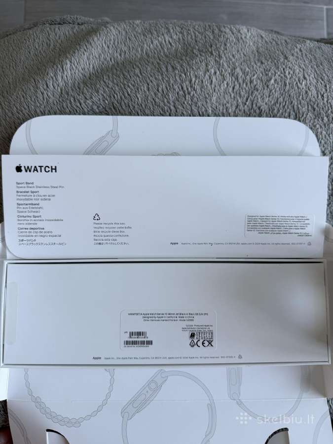 Apple Watch series 10 Jet Black GPS - nuotraukos Nr. 2