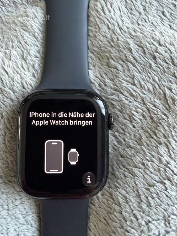 Apple Watch series 10 Jet Black GPS - nuotraukos Nr. 8