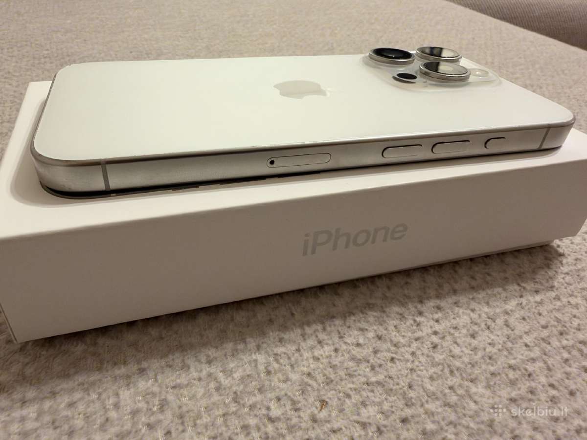 iPhone 15 Pro, 128 GB - nuotraukos Nr. 4