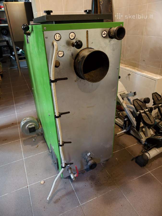Granulinis katilas Kostrzewa 32kw, +Boileris - nuotraukos Nr. 5